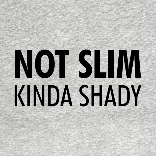 Not Slim Kinda Shady Shirt 2 by luisharun